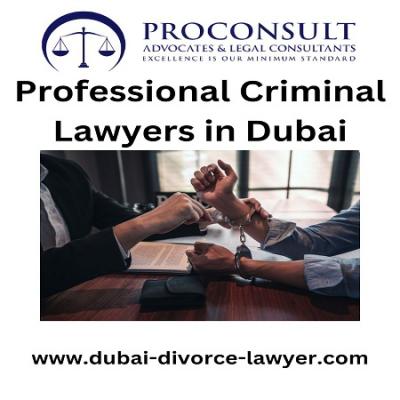Professional Criminal Lawyers in Dubai