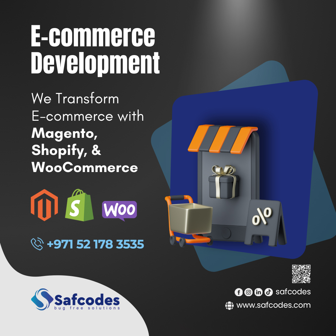 Magento Web Design Dubai – Elevate Your E-commerce with Safcodes