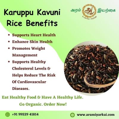 Buy Organic Karuppu Kavuni Online in Chennai