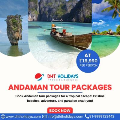 Explore Paradise with DHT Holidays – Andaman Tour Packages! 🌊🌴