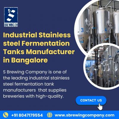 Industrial Stainless steel Fermentation Tanks Manufacturer in Bangalore