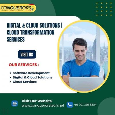 Digital & Cloud Solutions | cloud Transformation Services |  +91 701 319 6804 | Conquerors Tech