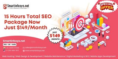 15 Hours Total SEO Package for Just $149 Per Month