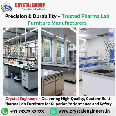 Pharma Lab Furniture Manufacturers in Hyderabad - Crystal Engineers