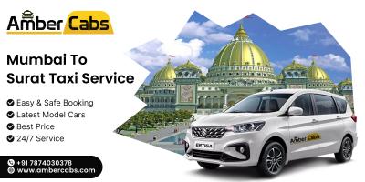 Your Premier Mumbai to Surat Taxi Service