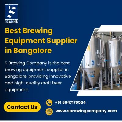 Best Brewing Equipment Supplier in Bangalore
