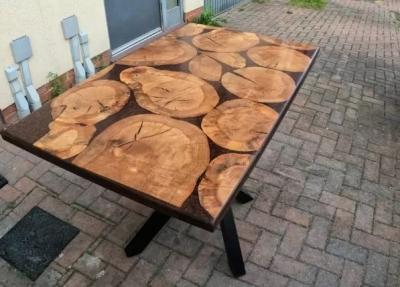 Buy Modern Resin Table - NEO WOOD CRAFTS