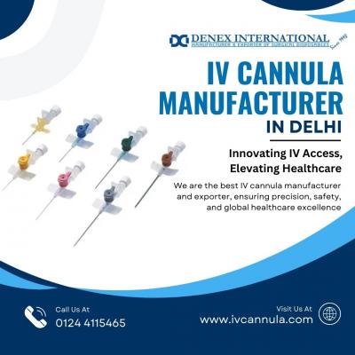 IV cannula manufacturers in Delhi - Denex International