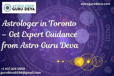 Astrologer in Toronto – Get Expert Guidance from Astro Guru Deva