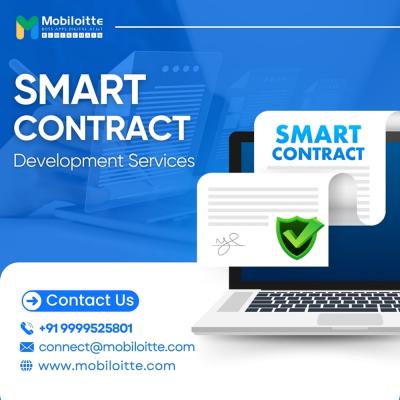 Smart Contract  Development Services- Mobiloitte