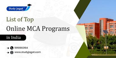 List of Top Online MCA Programs in India