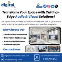 Premium Sound & Display Solutions for Residential & Commercial Use