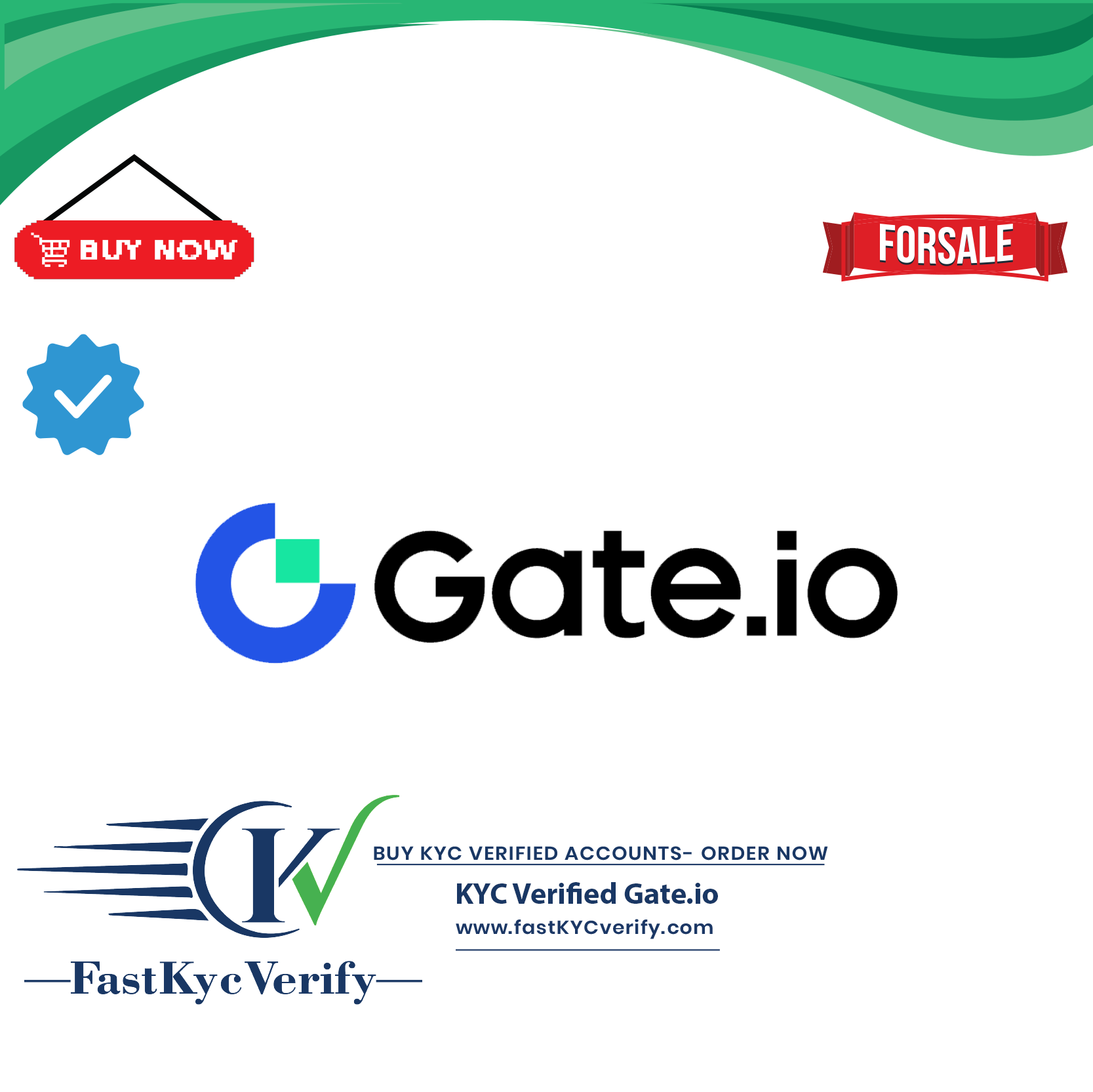 Buy KYC Verified GATE.IO Account