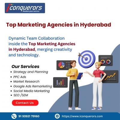 Top Marketing Agencies in Hyderabad | +91 93921 79160 | iConquerors