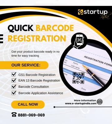 Quick Barcode Registration