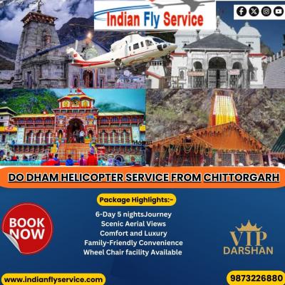 Do Dham Helicopter Service From Chittorgarh