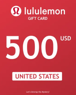 Get a $500 Lululemon Gift Card!