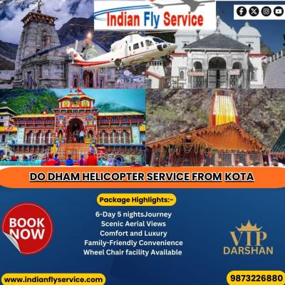 Do Dham Helicopter Service From Kota