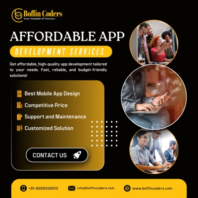 Affordable App Development Services in India | Boffin Coders