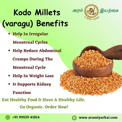 Buy Kodo Millet Tamil Nadu | Organic Kodo Millet - Aramiyarkai