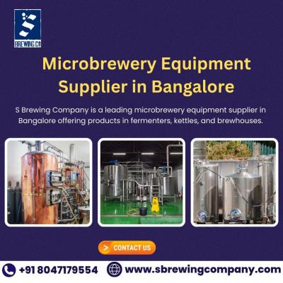 Microbrewery Equipment supplier in Bangalore