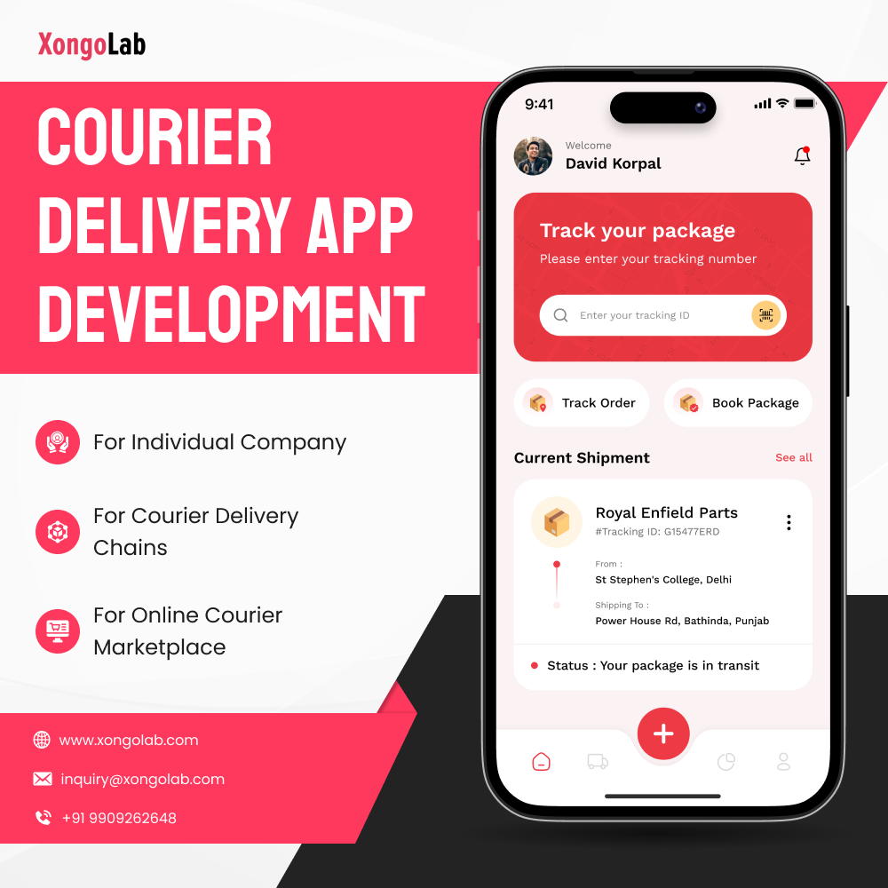 On Demand Courier Delivery App Development - Ahmedabad Other