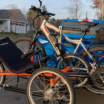 Tandem Bicycle Hitch Racks