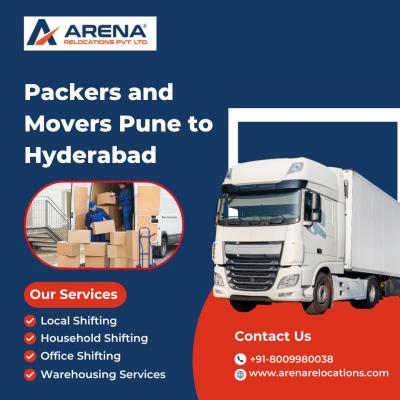 Affordable Packers and Movers Pune to Hyderabad