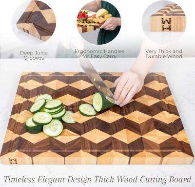 large end grain cutting board