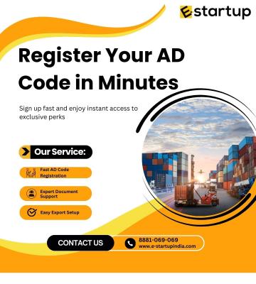 Register Your AD Code in Minutes