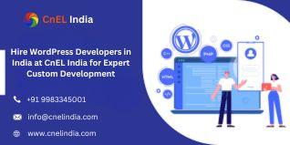 Hire WordPress Developers in India at CnEL India for Expert Custom Development