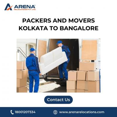 Hassle Free Packers and Movers Kolkata to Bangalore| Safe, Fast & Affordable