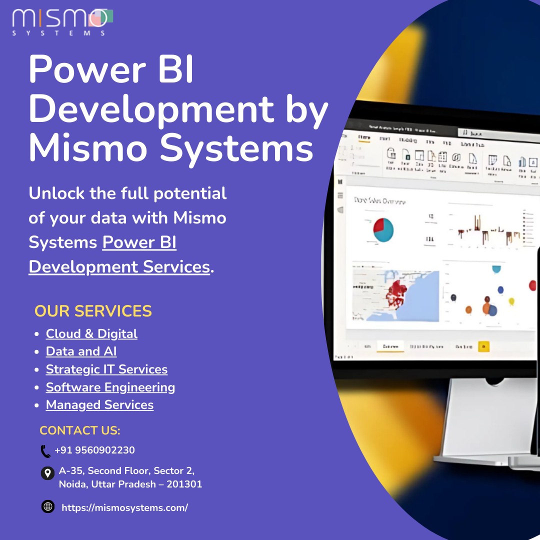 Power BI Development services by Mismo Systems