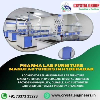 Pharma Lab Furniture Manufacturers in Hyderabad - Crystal Engineers