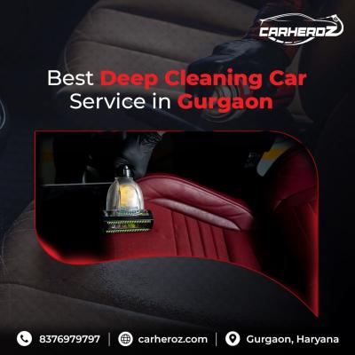 Best Deep Cleaning Car Service in Gurgaon - CARHEROZ