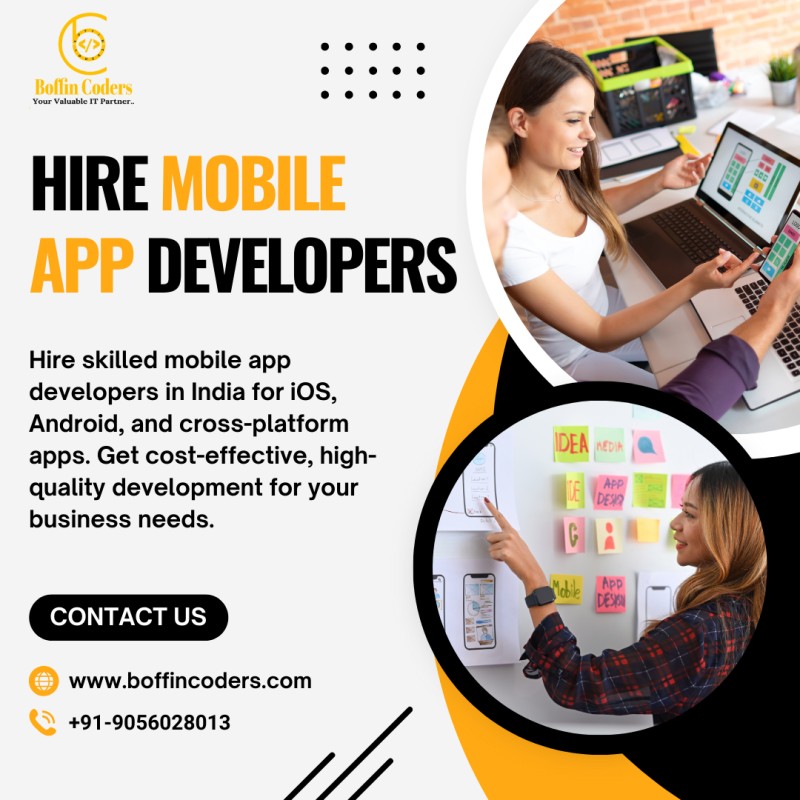 Hire Mobile App Developers in India