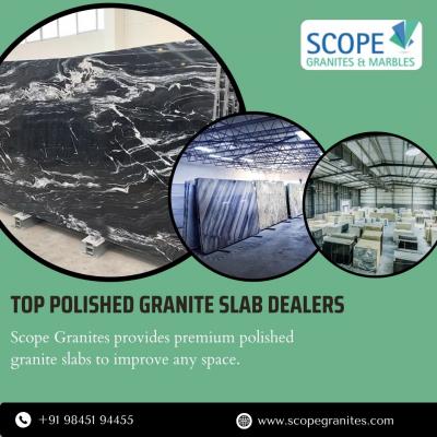 Top Polished Granite Slab Dealers in 