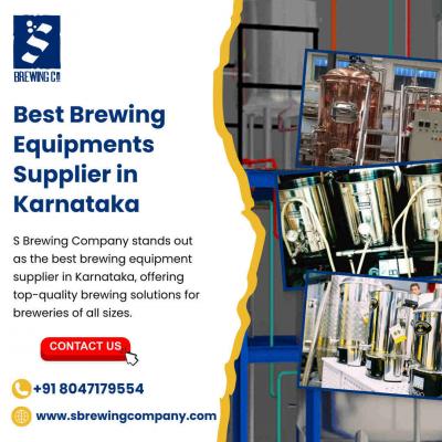 Best Brewing Equipments Supplier in Karnataka