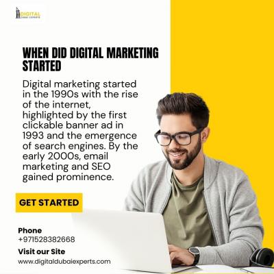 When Did Digital Marketing Started In Dubai