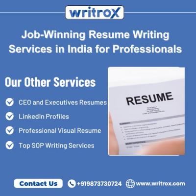 Job-Winning Resume Writing Services in India for Professionals