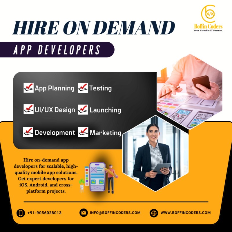 Hire On Demand App Developers