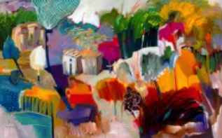 Hessam Abrishami: Vibrant Expressions at Greg Lane Fine Arts