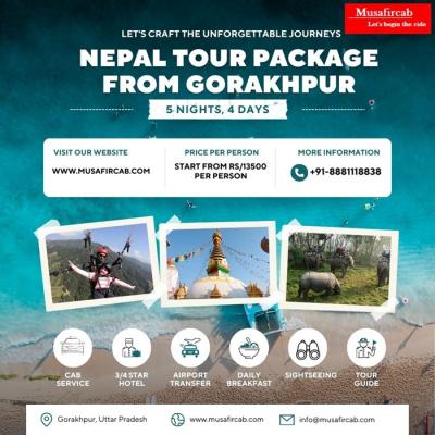 Gorakhpur to Nepal Tour Package, Nepal Tour Package from Gorakhpur