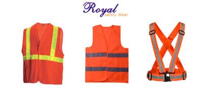 Red Safety Reflective Vest - Reflective Vests India