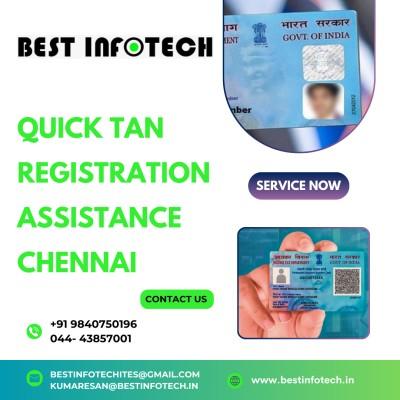 Quick TAN registration assistance Chennai | TAN application process in Chennai