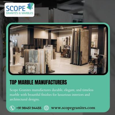 Top Marble Manufacturers in 