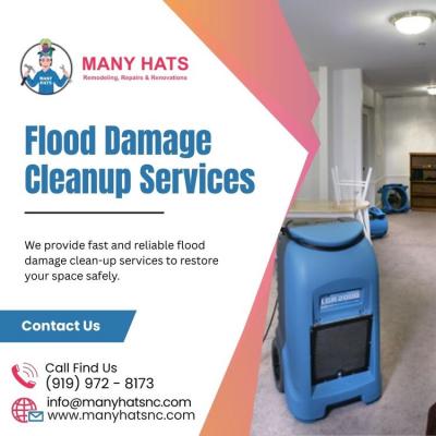 Flood Damage Cleanup Services in Chapel Hill