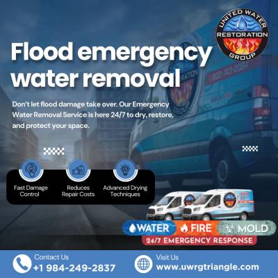 Flood emergency water removal Hillsborough