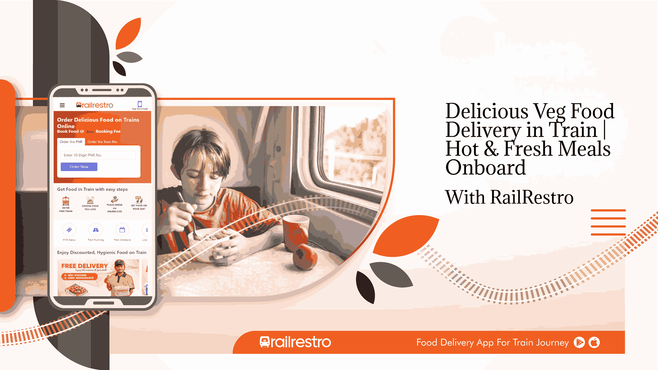 Delicious Veg Food Delivery in Train | Hot & Fresh Meals Onboard