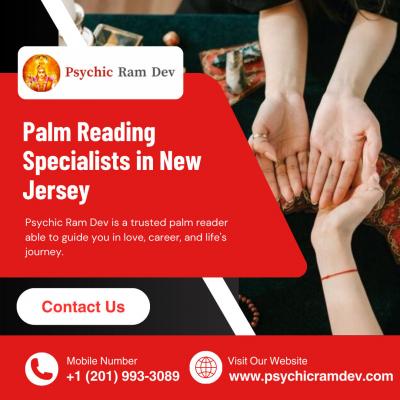 Palm Reading Specialists in New Jersey | Clairvoyant Medium in New Jersey